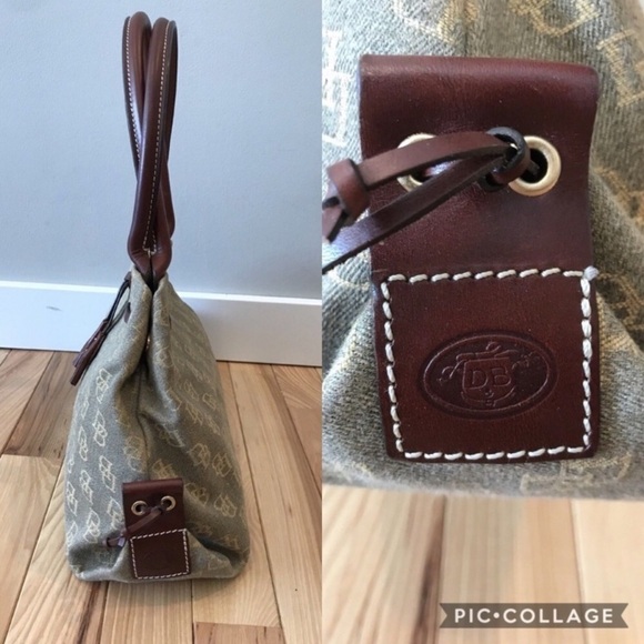 Dooney & Bourke Brown Tote Shoulder Bag Purse main image 2